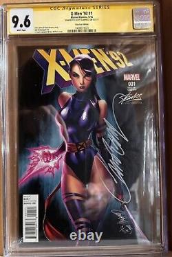 X-Men 92 #1 CGC SS 9.6 Signed J Scott Campbell Variant, Stan Lee Collectibles