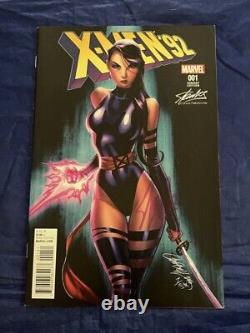 X-Men'92 #1 J. Scott Campbell Color Variant Signed by Stan Lee with COA! Marvel