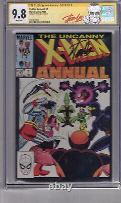 X-Men Annual #7 (1983) 9.8 CGC (SS) STAN LEE -RARE only 4 signed'App Nick Fury
