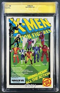 X-men #1 CGC 9.8 Cover D (1991) Signed by Chris Claremont & Stan Lee Direct