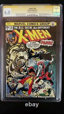 X-men #94 Cgc 6.0 Ss Signed Stan Lee New X-men Begins Marvel
