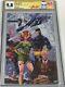 X-men Blue #1 Signed by Stan Lee & Jim Lee CGC 9.8 SS 11000 Remastered Variant