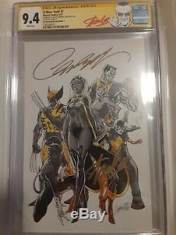 X-men Gold #1 Signed x2 Stan Lee and Campbell CGC 9.4 SS