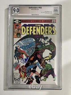 (signed Stan Lee) Pgx 9.0 1981 #92 The Defenders Marvel Undergraded Beautiful